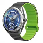 Oraimo Watch Nova 2R OSW-834 Smart Watch Black Case With Black Silicone Strap & Extra Black Silicone Strap