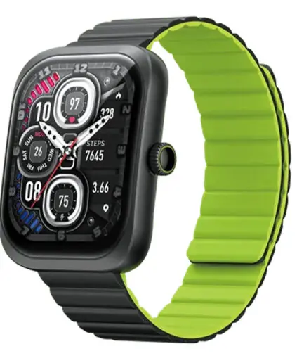 Oraimo Watch Nova N OSW-813N Smart Watch With Black Magnetic Silicone Strap