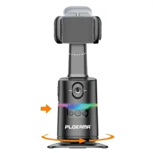 Plokama AUTO-A20 Auto تتبع الوجه التلقائي الذكي AI عصا سيلفي ذكية مع ريموت تحكم عن بعد