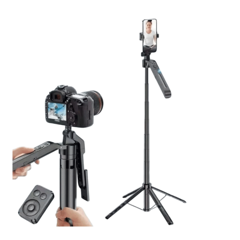 Plokama Auto-A7 Face Tracking Selfie Stick - Tripod 1.8m With Remote Control
