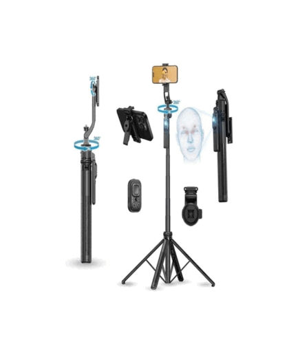 Plokama Auto-A7 Face Tracking Selfie Stick - Tripod 1.8m With Remote Control