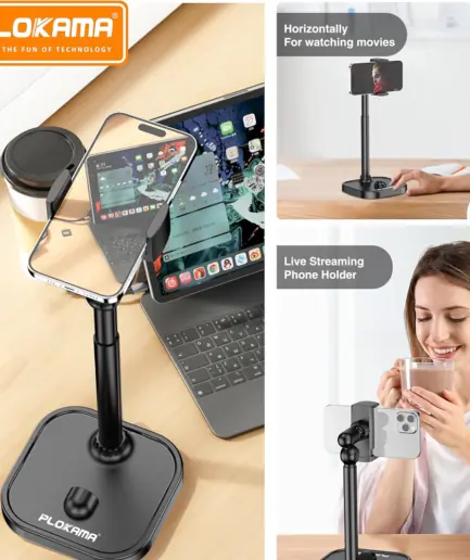 Plokama DT-80 360° Rotating Phone/Tablet Stand Holder