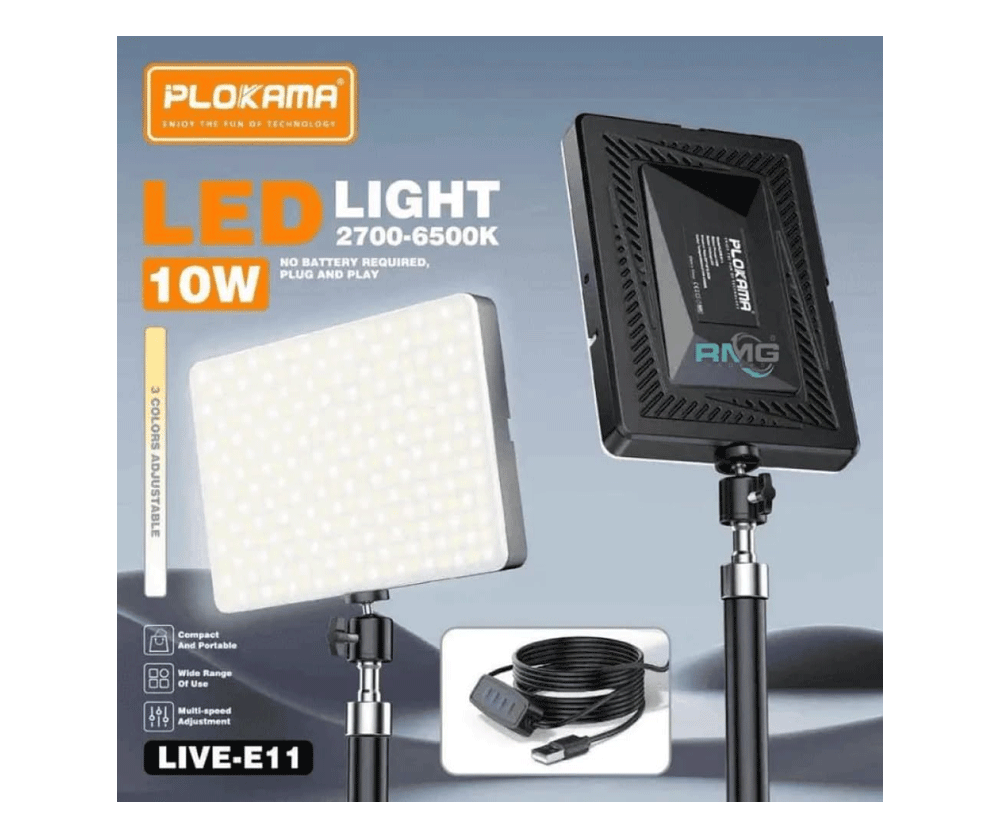 Plokama Live-E11 LED Light 23cm x 16cm Plokama Live-E11 LED Light 23cm x 16cm