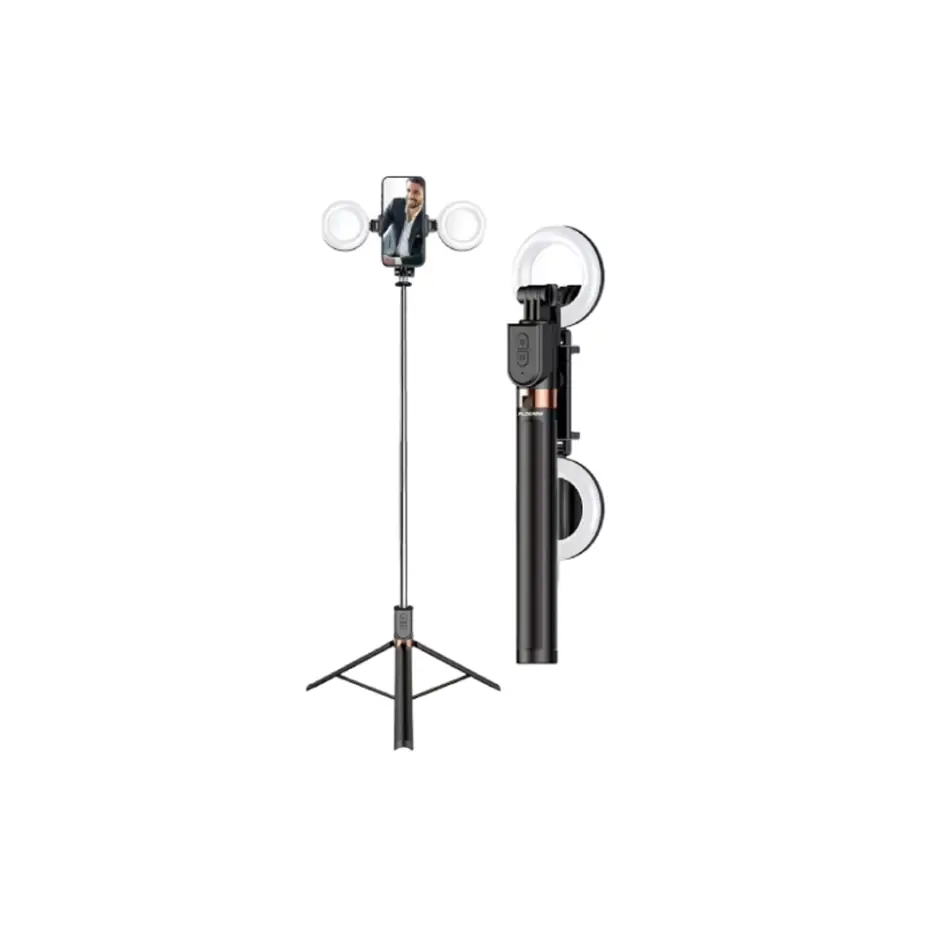 Plokama Live-K9 Pro Live Broadcast Tripod 1.7m With Multicoloer Lamp