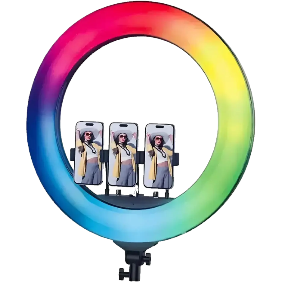 Plokama Live-R56 Pro RGB Ring Light 560mm With Remote Control