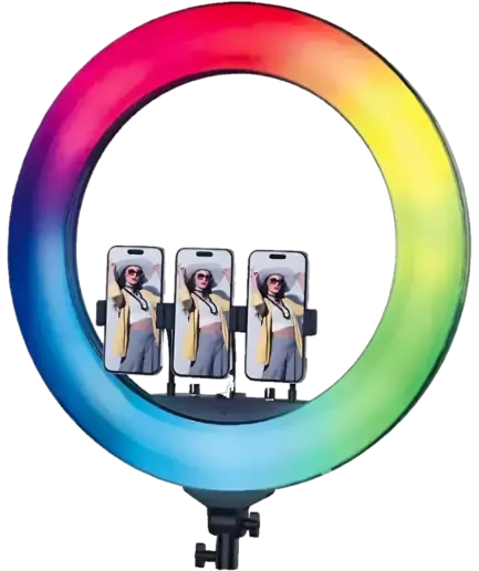 Plokama Live-R56 Pro RGB Ring Light 560mm With Remote Control
