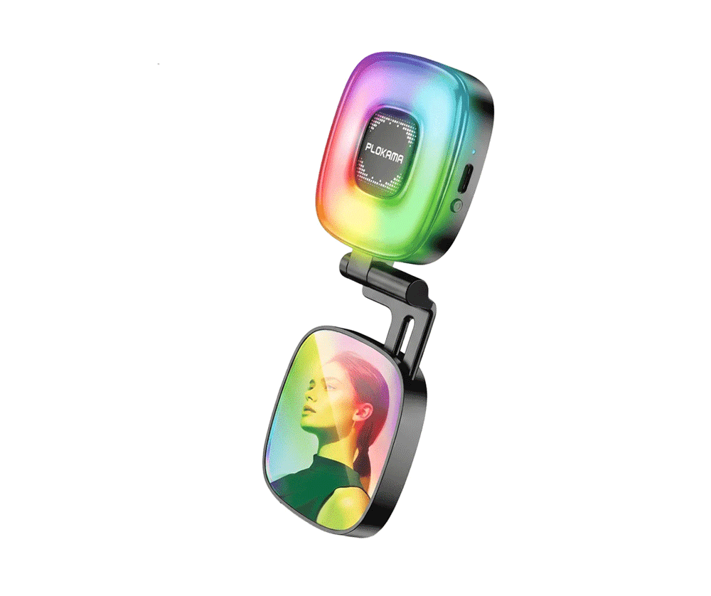 Plokama ML-50 Pro Rechargeable Magnetic RGB LED Ring Light 7.8cm x 6.5cm x 2.4cm Plokama ML-50 Pro Rechargeable Magnetic RGB LED Ring Light 7.8cm x 6.5cm x 2.4cm