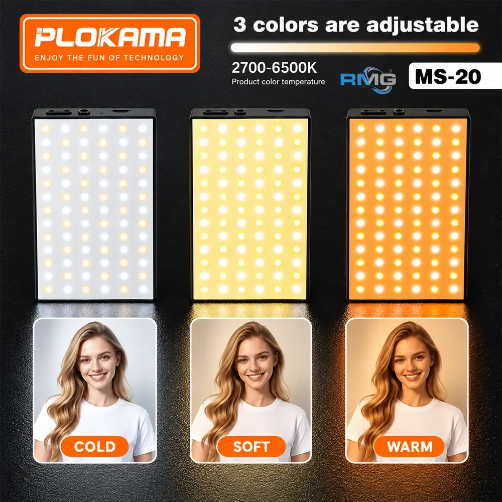 Plokama MS-20 Rechargeable Magnetic LED Light 11cm x 6.5cm Plokama MS-20 Rechargeable Magnetic LED Light 11cm x 6.5cm