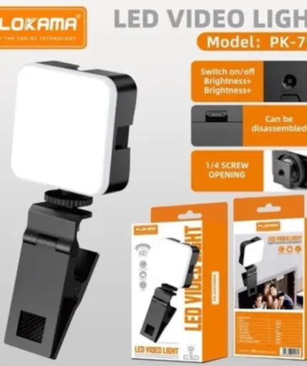 Plokama PK-79 LED Light 7cm x 7cm With Phone Buckle