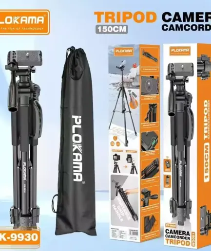 Plokama PK-9930 Tripod 1.50M With Remote Control