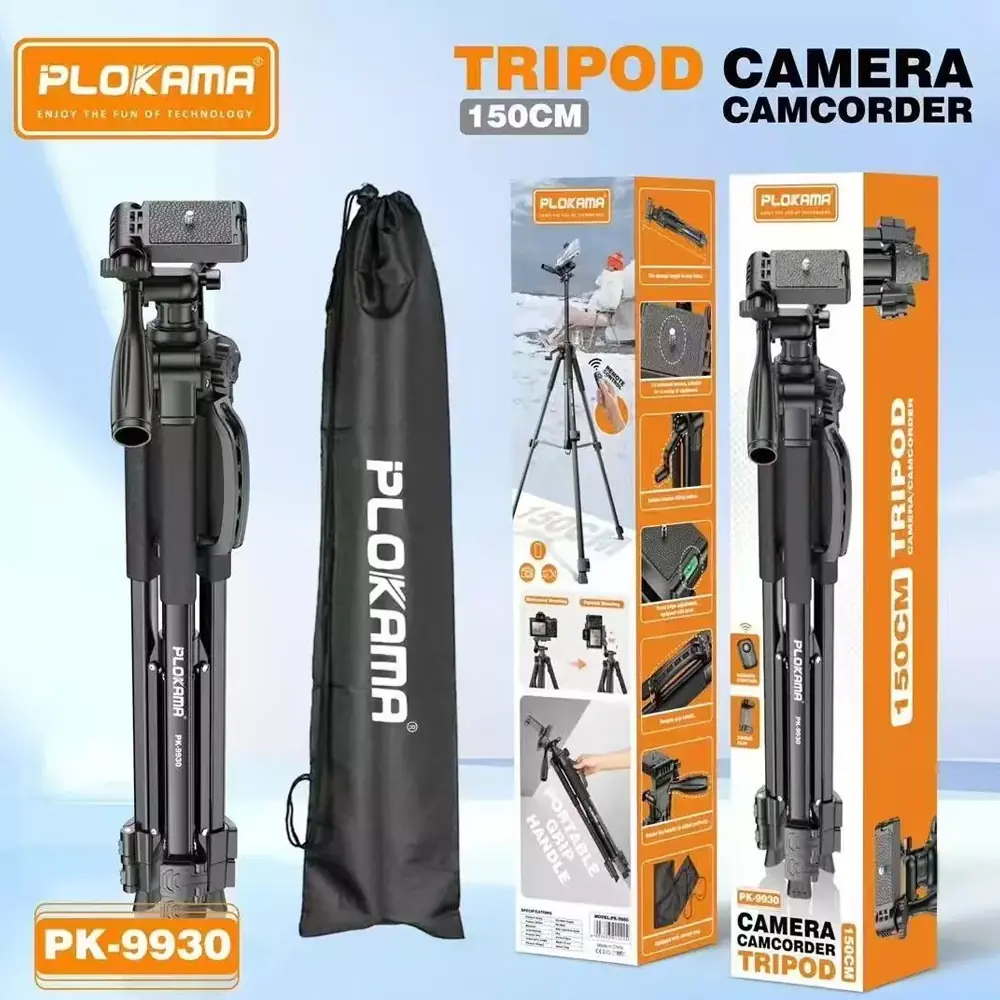 Plokama PK-9930 Tripod 1.50M With Remote Control Plokama PK-9930 Tripod 1.50M With Remote Control