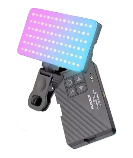 Plokama U160 PRO Rechargeable RGB LED Light 12.cm x 7.0cm