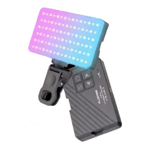 Plokama U160 PRO Rechargeable RGB إضاءة تصوير LED احترافية 12.cm x 7.0cm