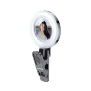 Plokama U20 PRO Rechargeable RGB رينج لايت تصوير احترافي 6.8cm x 1.3cm x 9.9cm with Phone Buckle
