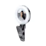Plokama U20 Rechargeable LED Ring Light 6.8cm x 1.3cm x 9.9cm With Phone Buckle