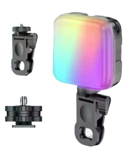 Plokama U80 PRO Rechargeable LED RGB Light 7.6cm x 7.6cm