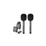 Plokama WM-60 Combo 2.4 GHz Dual (Lightning - Type-C) مايك لاسلكي لافالير احترافي & Handle Stick