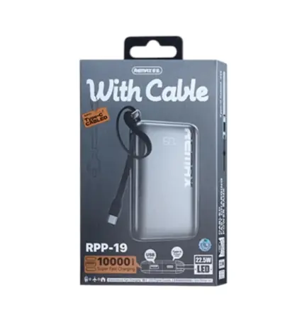 remax POWER Bank RPP 19 باور بنك ريمكس