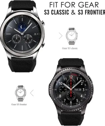 حزام سيليكون رياضي لـ Samsung Galaxy Watch 3 45mm/Gear S3 Frontier/Classic/Galaxy Watch 46mm/Huawei Watch GT2 Pro/GT 2e/GT 46mm/GT2 46mm/Ticwatch Pro 3، سوار سيليكون يناسب حزام...