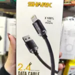 كابل شحن لايتنينج Shark SH-109IP Lightning Data Cable 2.4A
