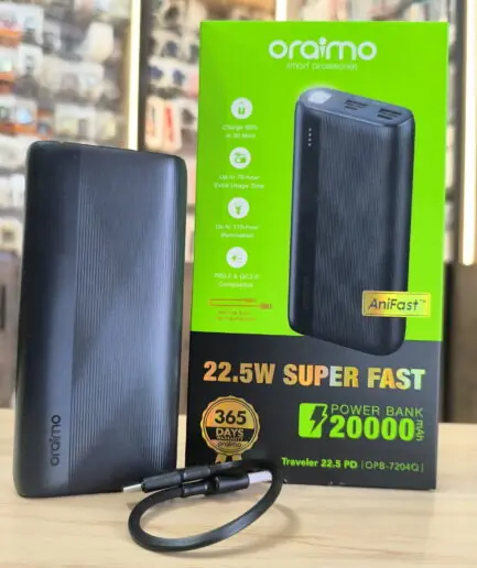 باور بانك TRAVELER 22.5 PD OPB‑7204Q سعة 20000 mAh