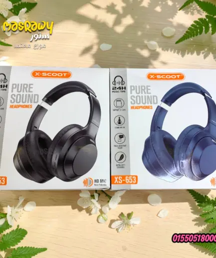 سماعات الرأس اللاسلكية X-Scoot XS-653 Pure Sound